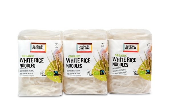 Organic white rice noodles