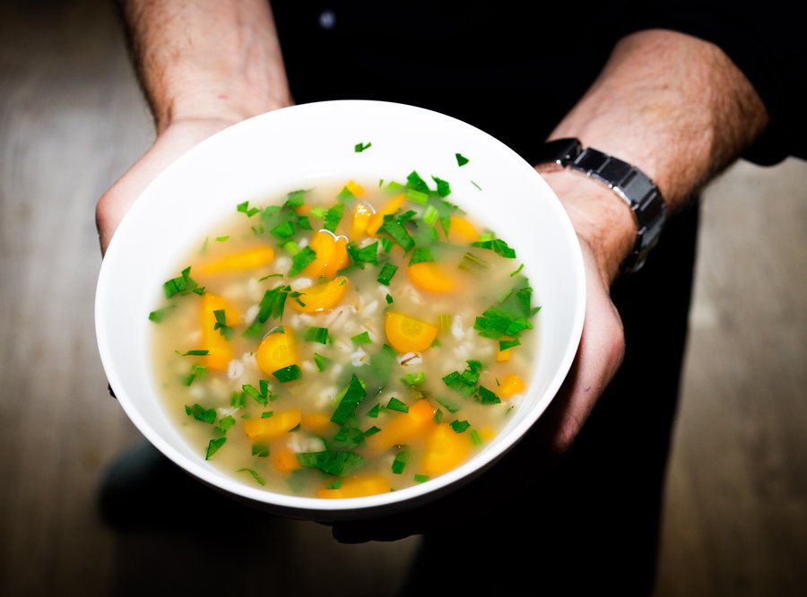 Gerstensuppe nach Marie Ryffé-Held (Grossmutter, Bözingen)